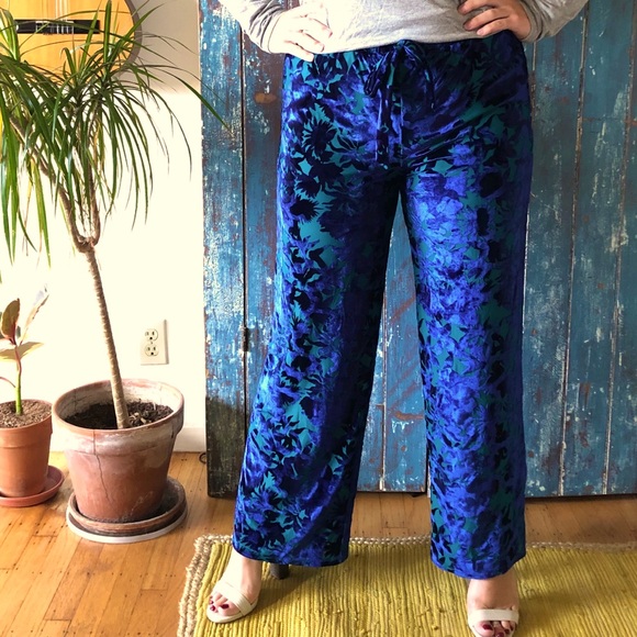 Leota Pants - Leota Velvet Burnout Joggers XS NWOT